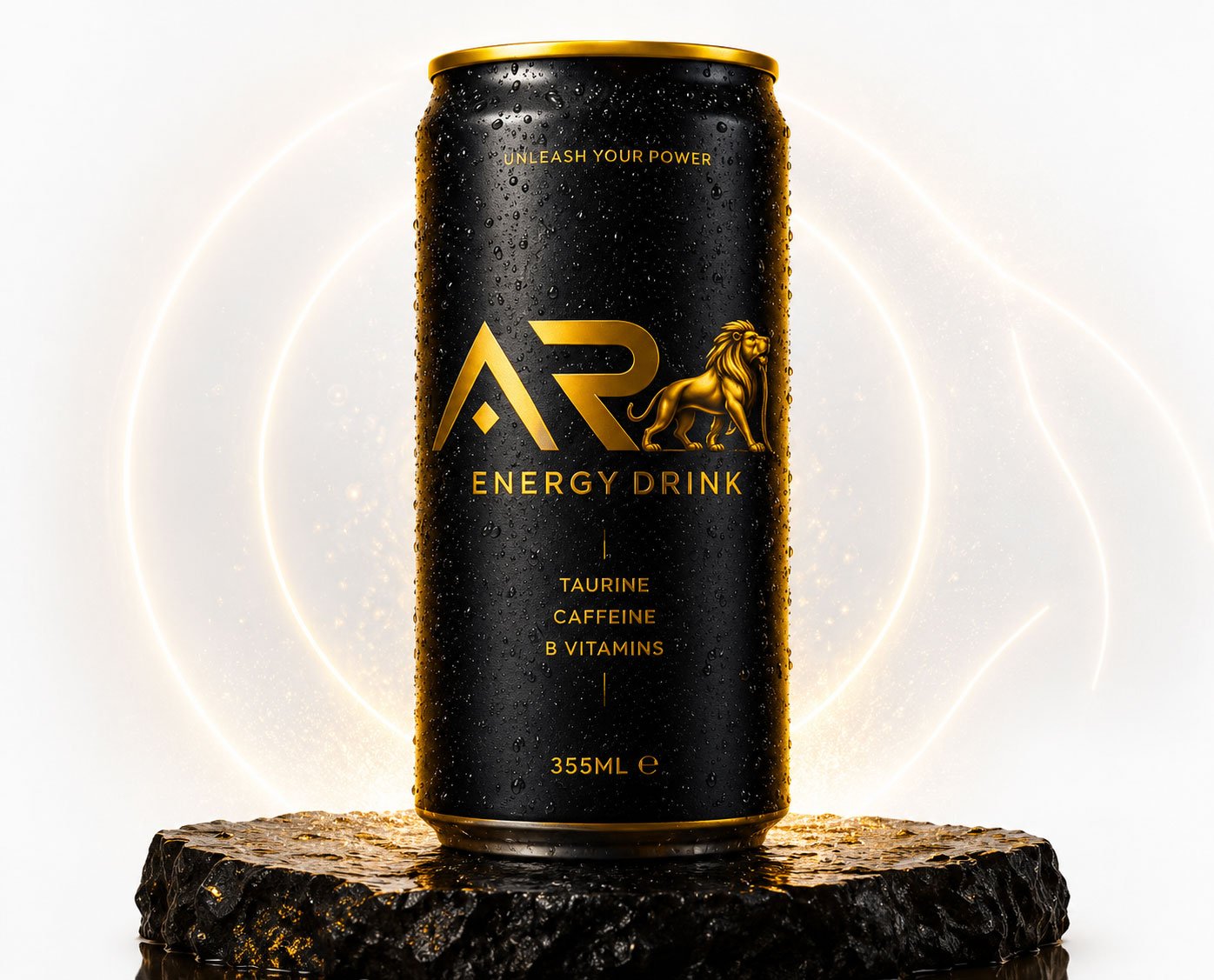 ARI Energy Drink product display